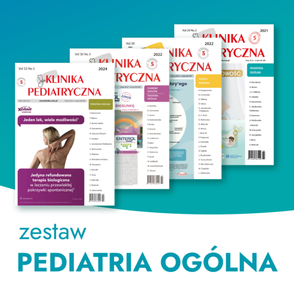 ZESTAW PEDIATRIA OGÓLNA - 4 WYDANIA